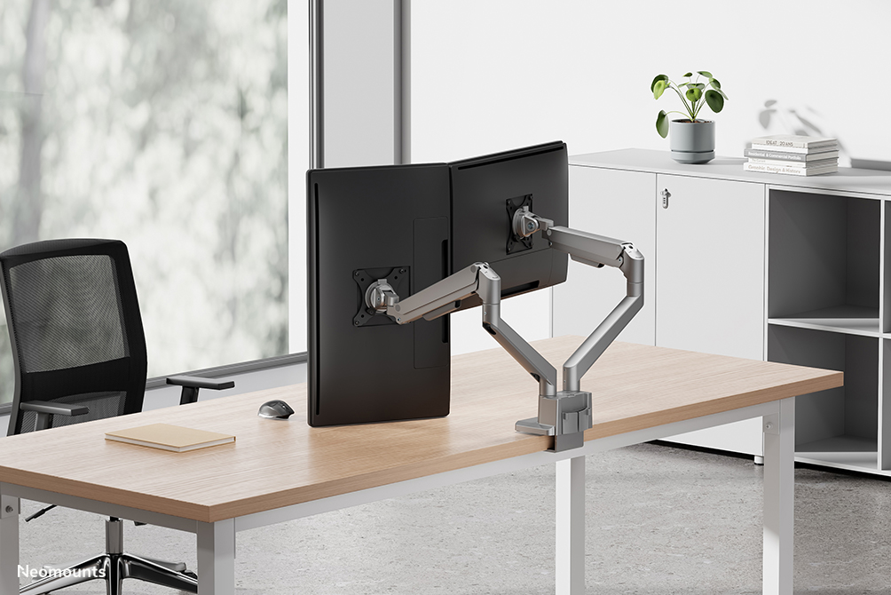 Neomounts DS70-250SL2 Monitorarm 17-32" - Gasfeder - Topfix - 180°-Stopp